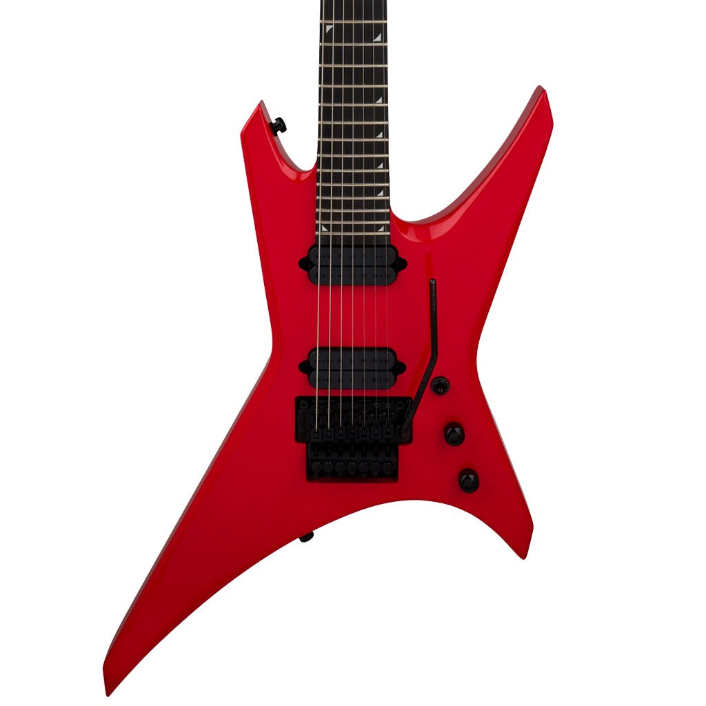 Jackson Pro Series Signature Dave Davidson Warrior WR7 Electric Guitar Ebony Fingerboard Ferrari Red Electric Guitars Sky Music