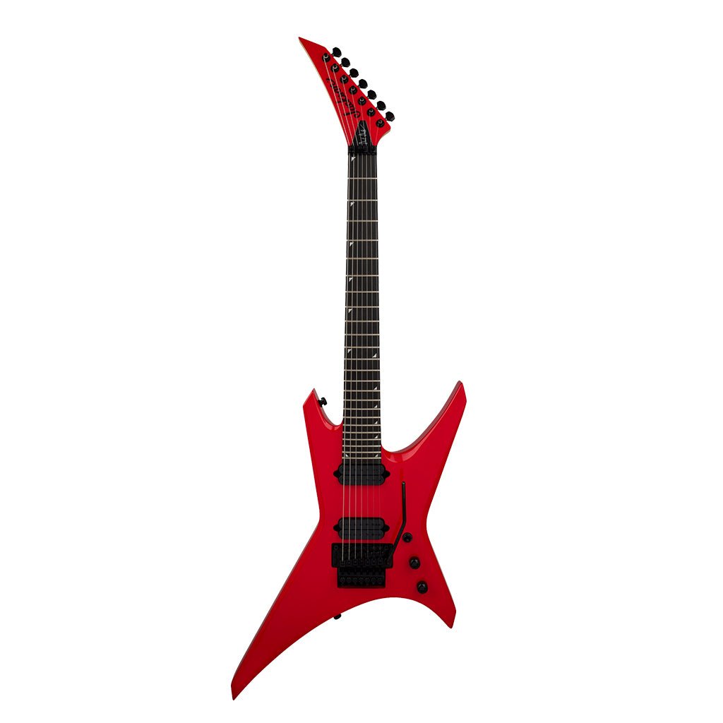 Jackson Pro Series Signature Dave Davidson Warrior WR7 Electric Guitar Ebony Fingerboard Ferrari Red Electric Guitars Sky Music
