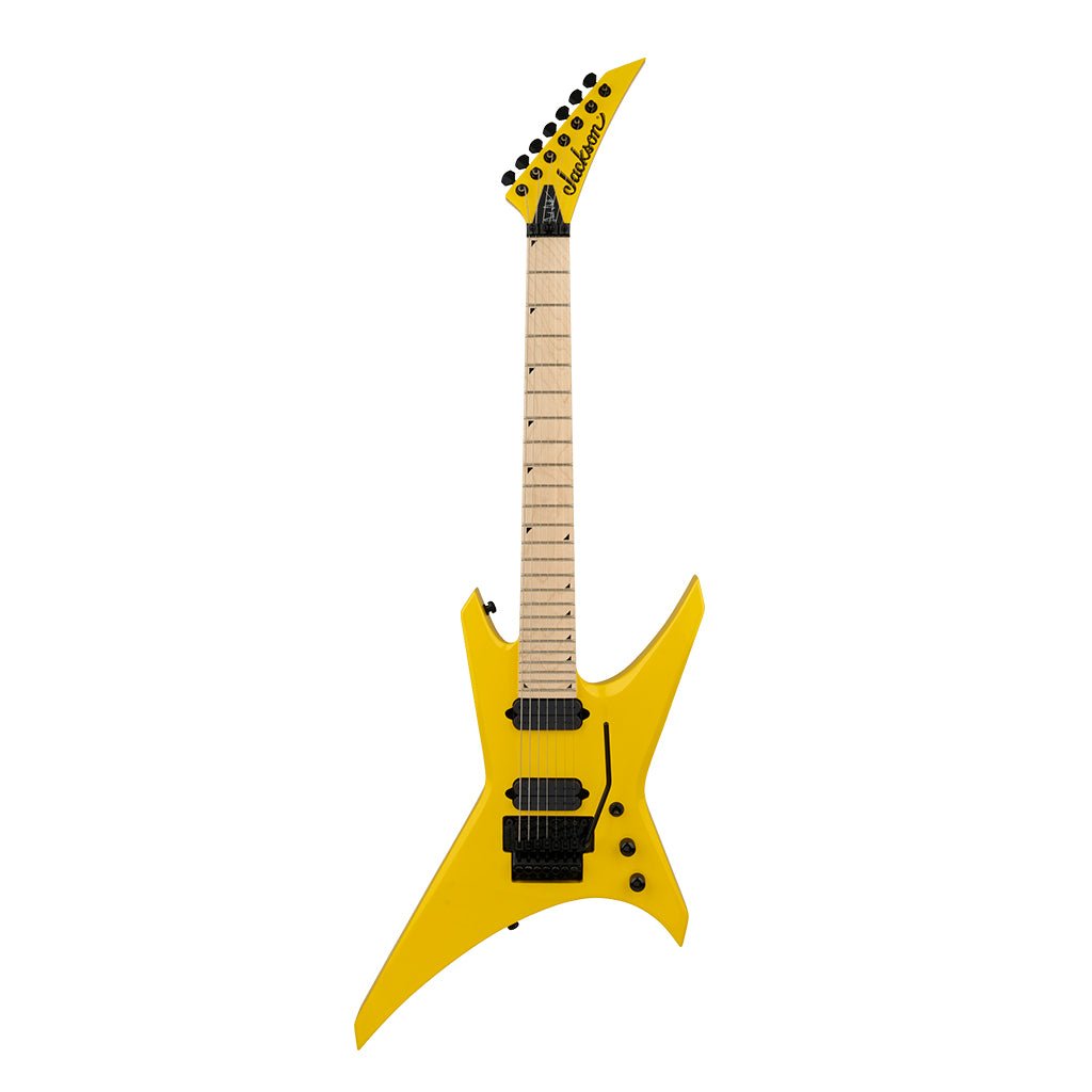 Jackson Pro Series Signature Dave Davidson Warrior WR7 Electric Guitar Maple Fingerboard Ferrari Yellow Electric Guitars Sky Music