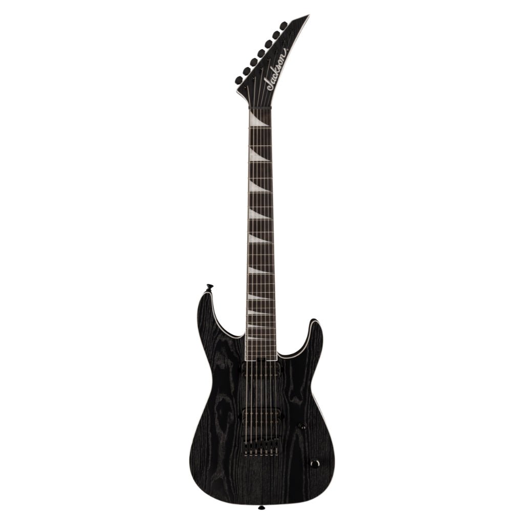 Jackson Pro Series Signature Jeff Loomis Soloist™ SL7 HT with Ebony Fingerboard - Black Ash Electric Guitars Sky Music