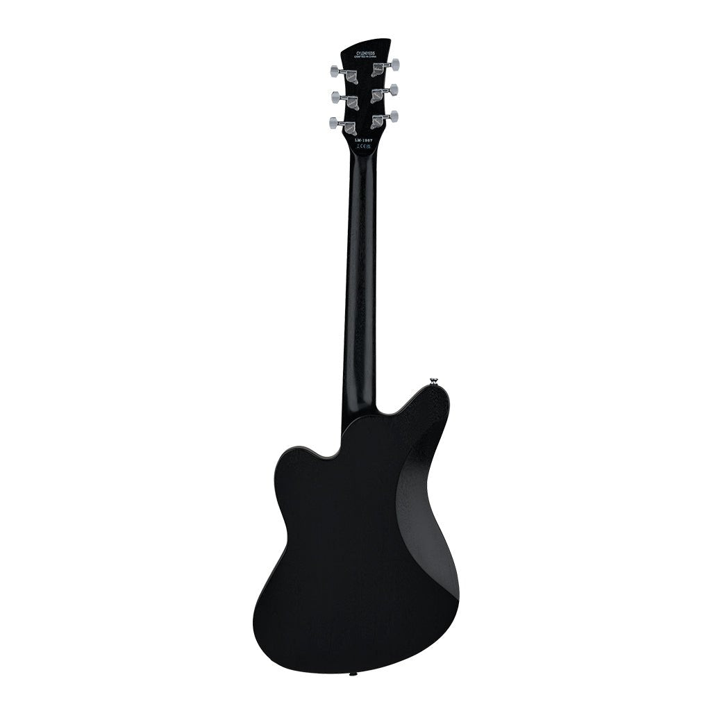 Jackson Pro Series Signature Lee Malia LM-87 Electric Guitar Amaranth Fingerboard Open Pore Black Electric Guitars Sky Music