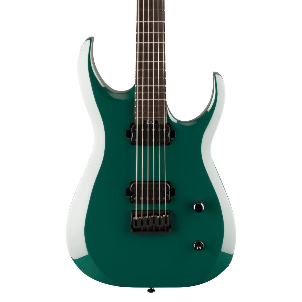 Jackson Pro Series Signature Roman Ibramkhalilov MDK HT6 Baritone with Ebony Fingerboard - Emerald Green Electric Guitars Sky Music
