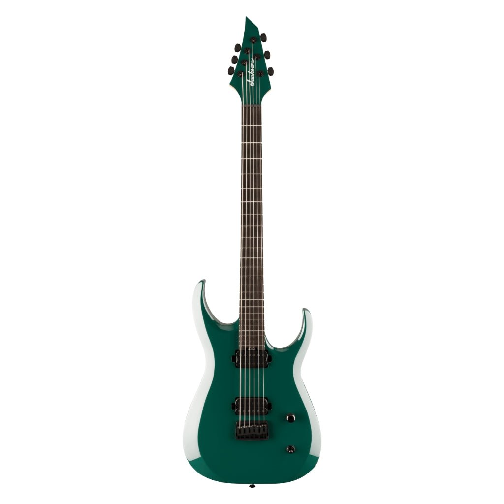 Jackson Pro Series Signature Roman Ibramkhalilov MDK HT6 Baritone with Ebony Fingerboard - Emerald Green Electric Guitars Sky Music