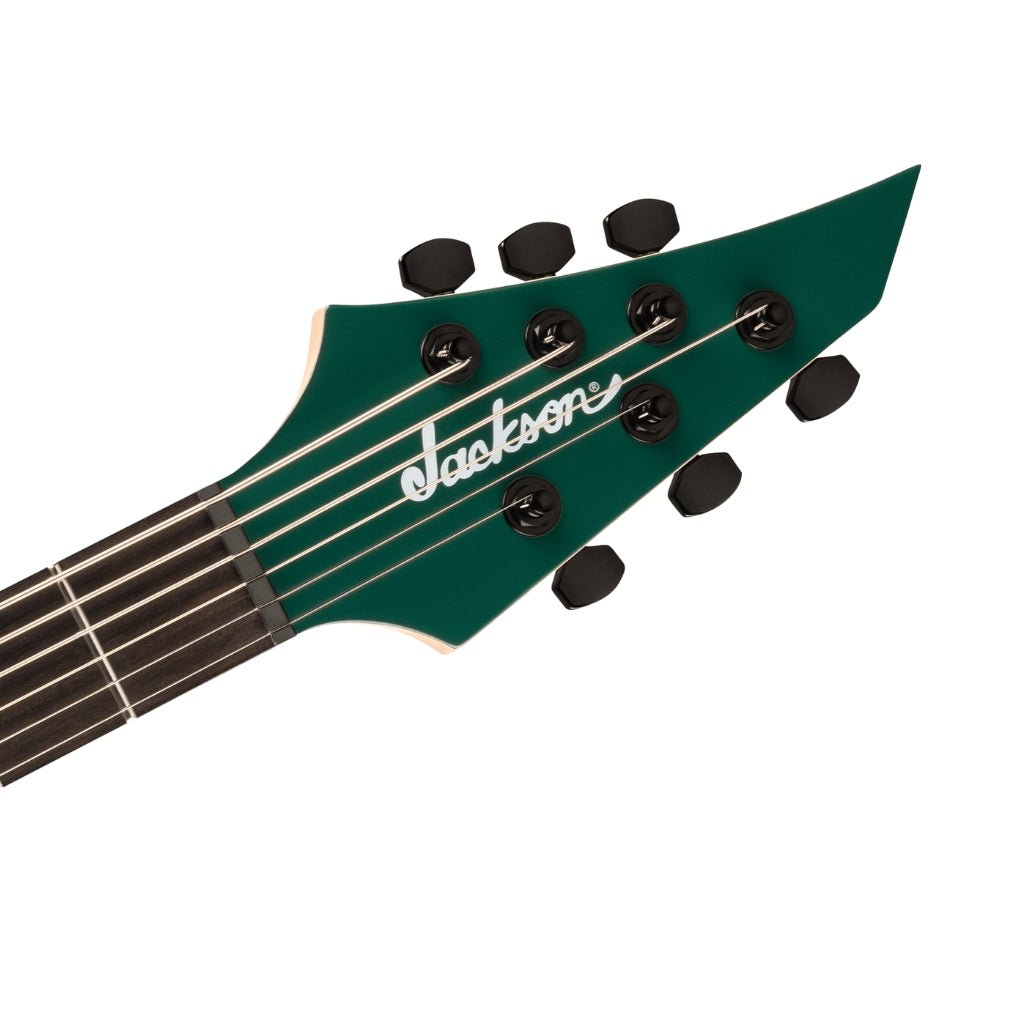Jackson Pro Series Signature Roman Ibramkhalilov MDK HT6 Baritone with Ebony Fingerboard - Emerald Green Electric Guitars Sky Music
