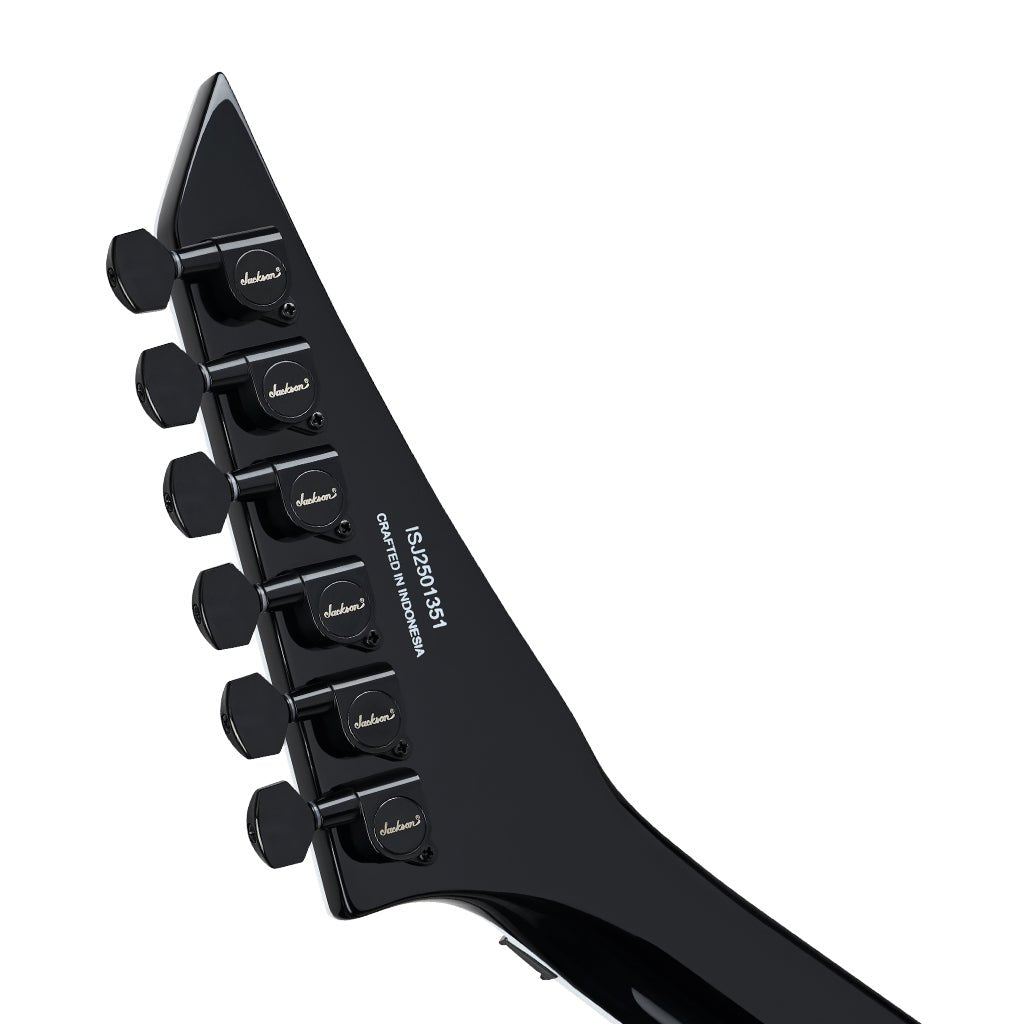 Jackson Pro Series Signature Wes Borland King V Electric Guitar - Black w/White Bevels Electric Guitars Sky Music