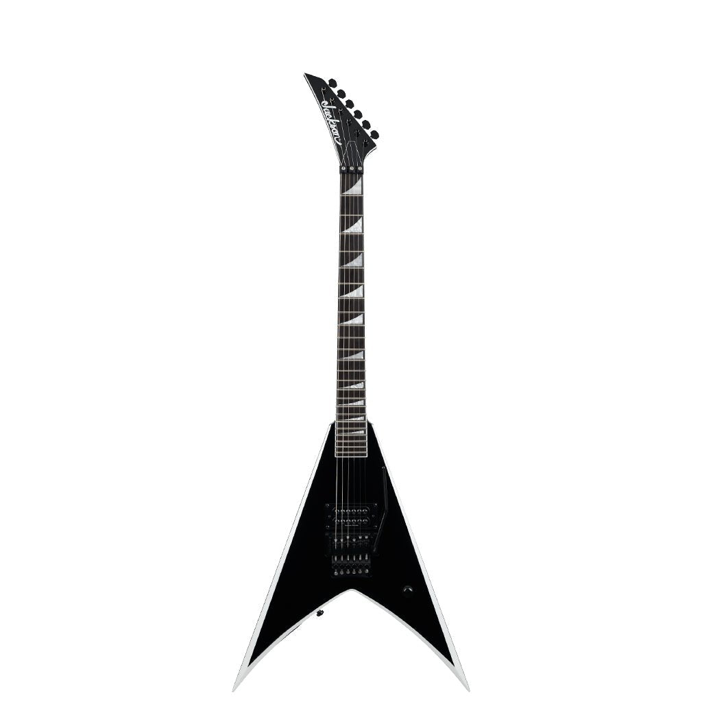 Jackson Pro Series Signature Wes Borland King V Electric Guitar - Black w/White Bevels Electric Guitars Sky Music