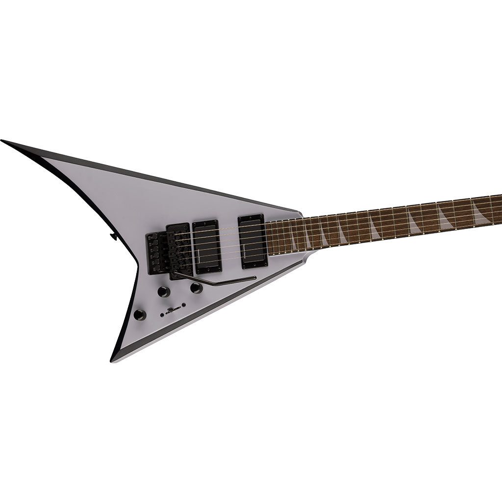 Jackson X Series Rhoads RRX24 in Battleship Gray with Black Bevels