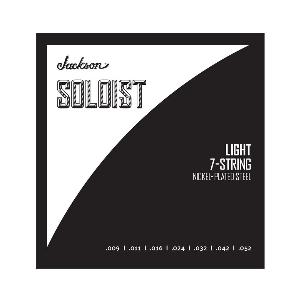 Jackson Soloist Strings 7-String Light 009-052 Fretted Instrument Strings Sky Music