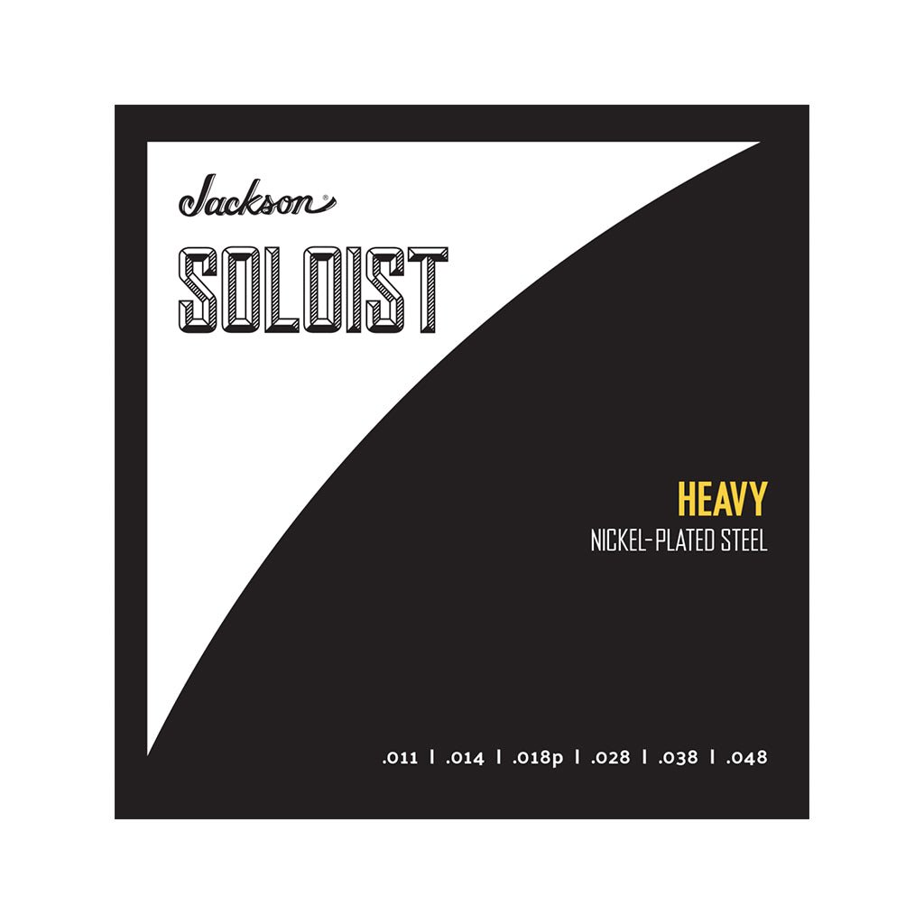 Jackson Soloist Strings Heavy 011-048 Fretted Instrument Strings Sky Music