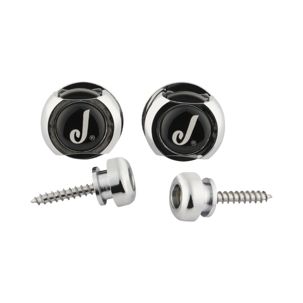 Jackson Strap Locks - Chrome Guitar Spare Parts Sky Music
