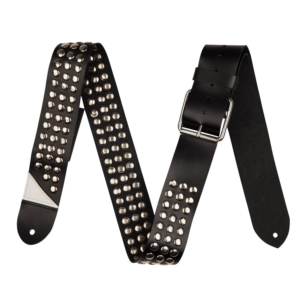 Jackson Stud Leather Strap Black 2.5" Guitar Straps Sky Music