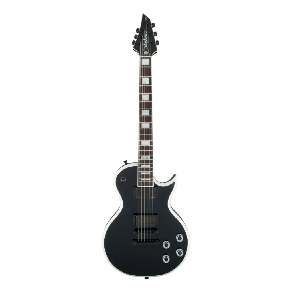 Jackson USA Signature Marty Friedman MF-1 Electric Guitar - Gloss Black with White Bevels, Rosewood Fingerboard Electric Guitars Sky Music