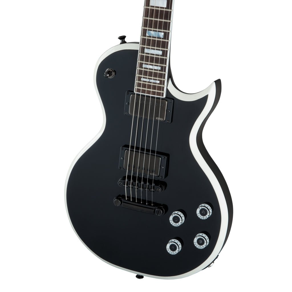 Jackson USA Signature Marty Friedman MF-1 Electric Guitar - Gloss Black with White Bevels, Rosewood Fingerboard Electric Guitars Sky Music