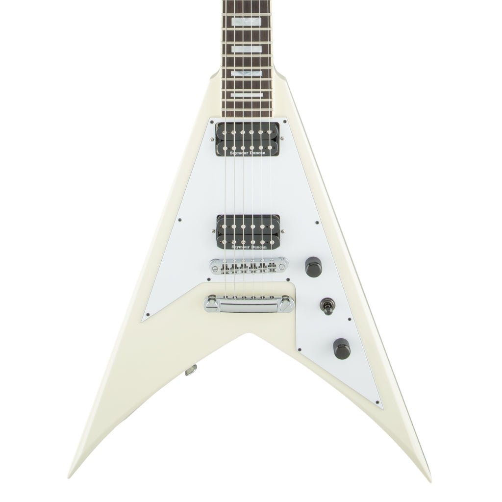 Jackson USA Signature Scott Ian King V™ KVT, Rosewood Fingerboard, Ivory Electric Guitars Sky Music