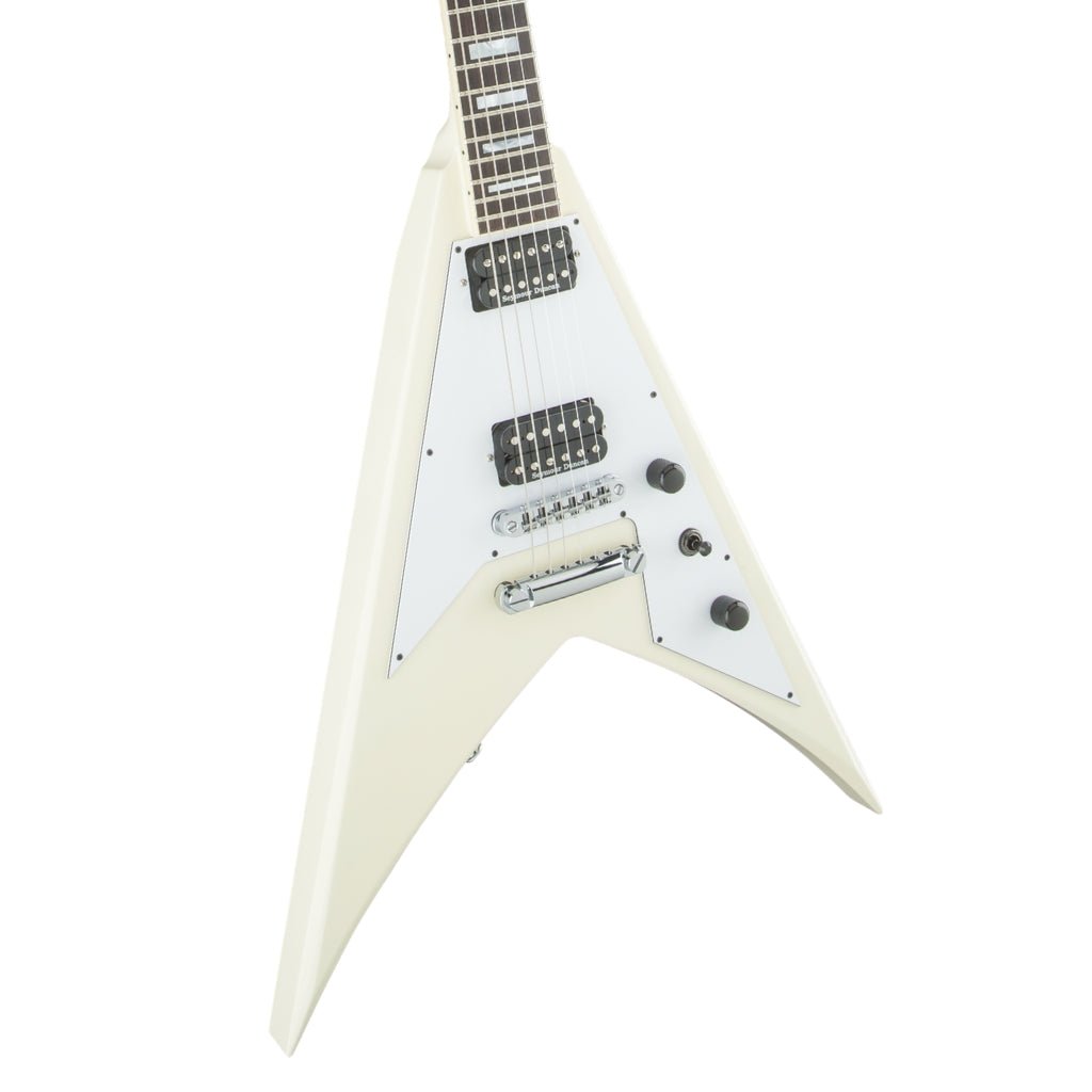 Jackson USA Signature Scott Ian King V™ KVT, Rosewood Fingerboard, Ivory Electric Guitars Sky Music