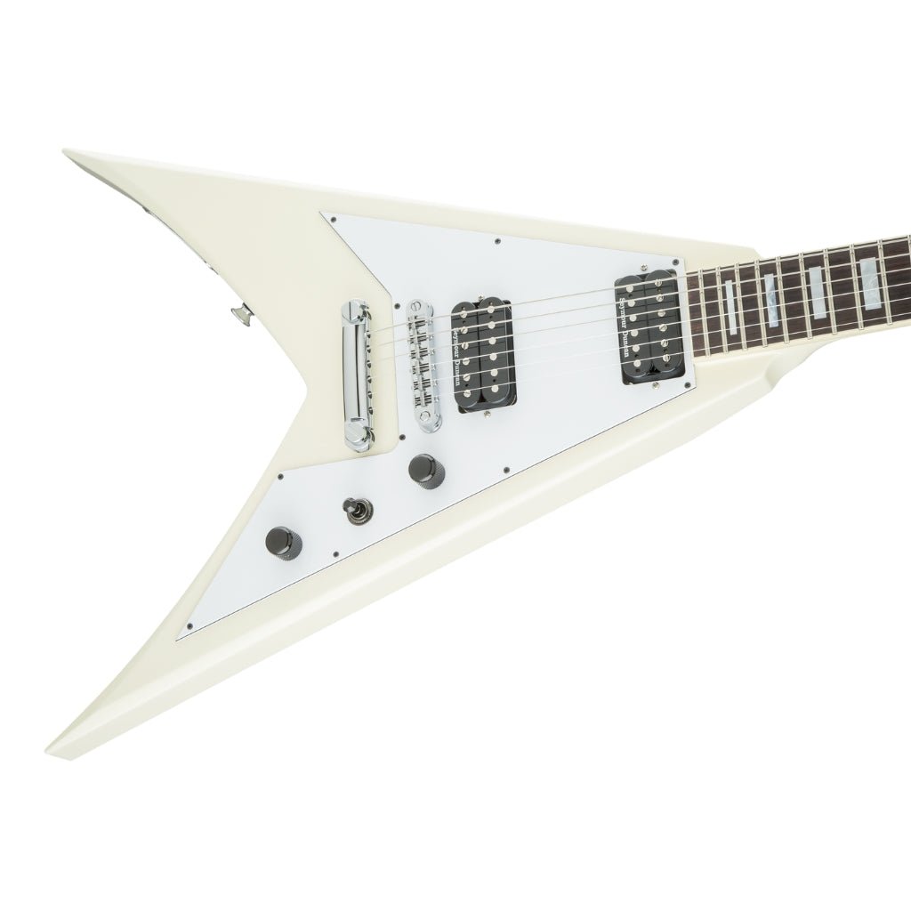 Jackson USA Signature Scott Ian King V™ KVT, Rosewood Fingerboard, Ivory Electric Guitars Sky Music