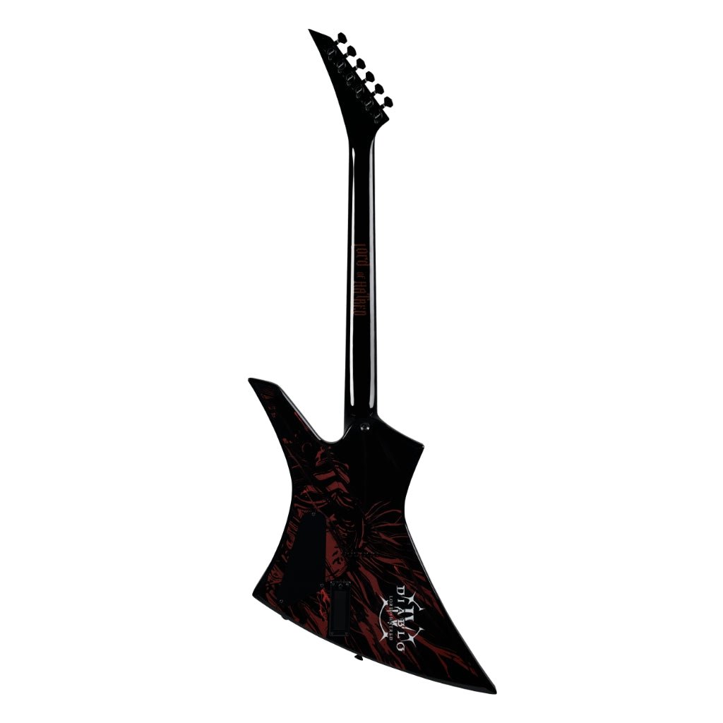 Jackson X Series Limited Diablo Kelly Electric Guitar - "Lord of Hatred" Artwork Electric Guitars Sky Music