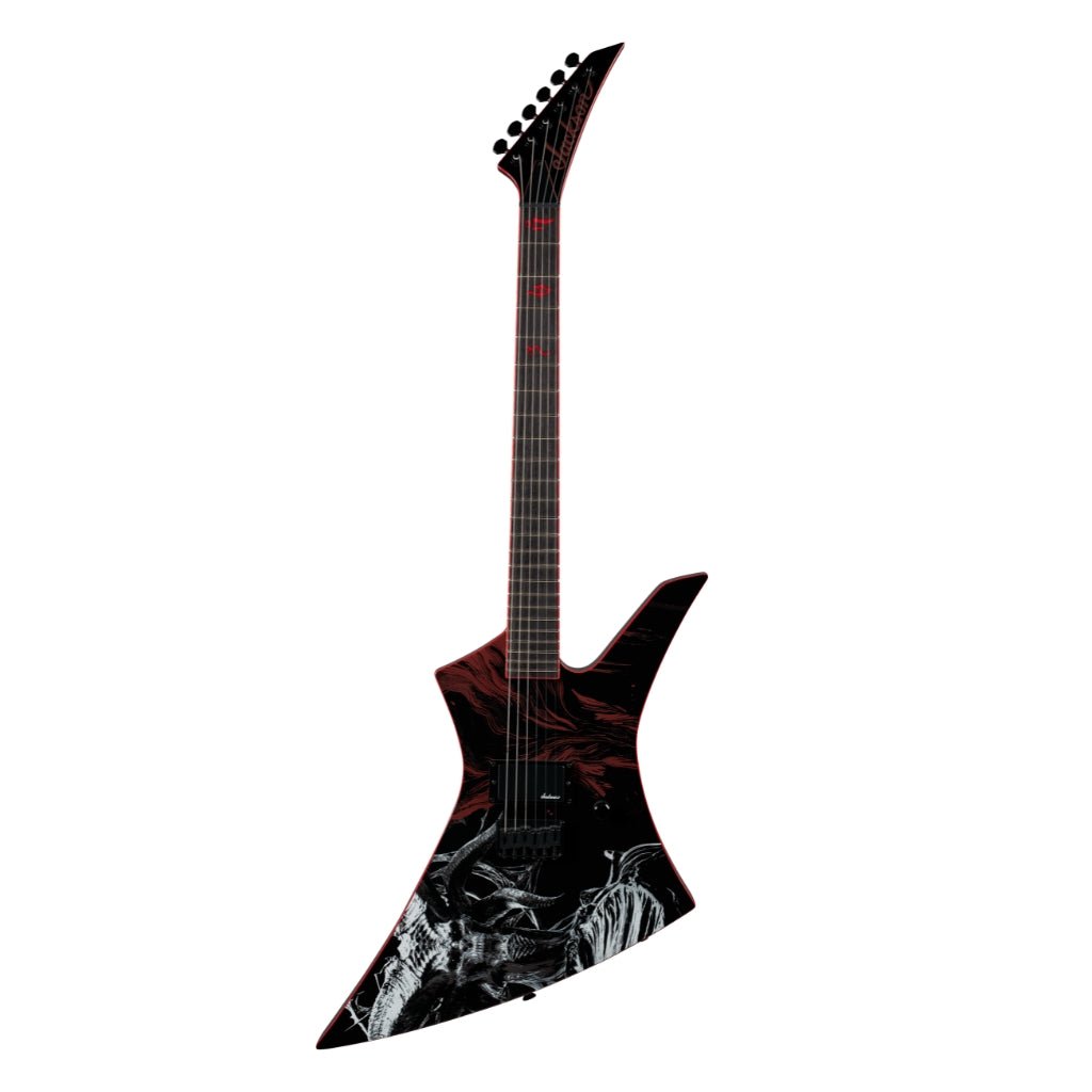 Jackson X Series Limited Diablo Kelly Electric Guitar - "Lord of Hatred" Artwork Electric Guitars Sky Music