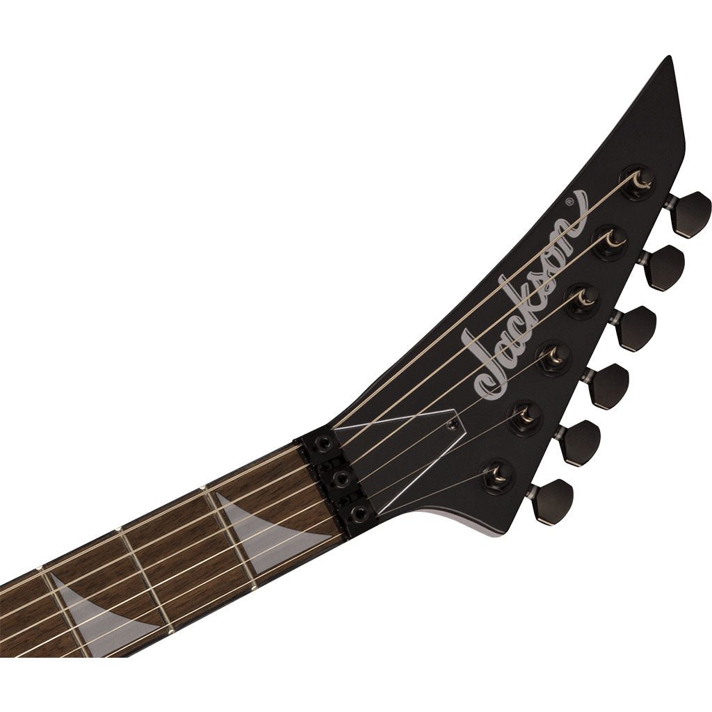 Jackson X Series Rhoads RRX24 in Battleship Gray with Black Bevels Electric Guitars Sky Music