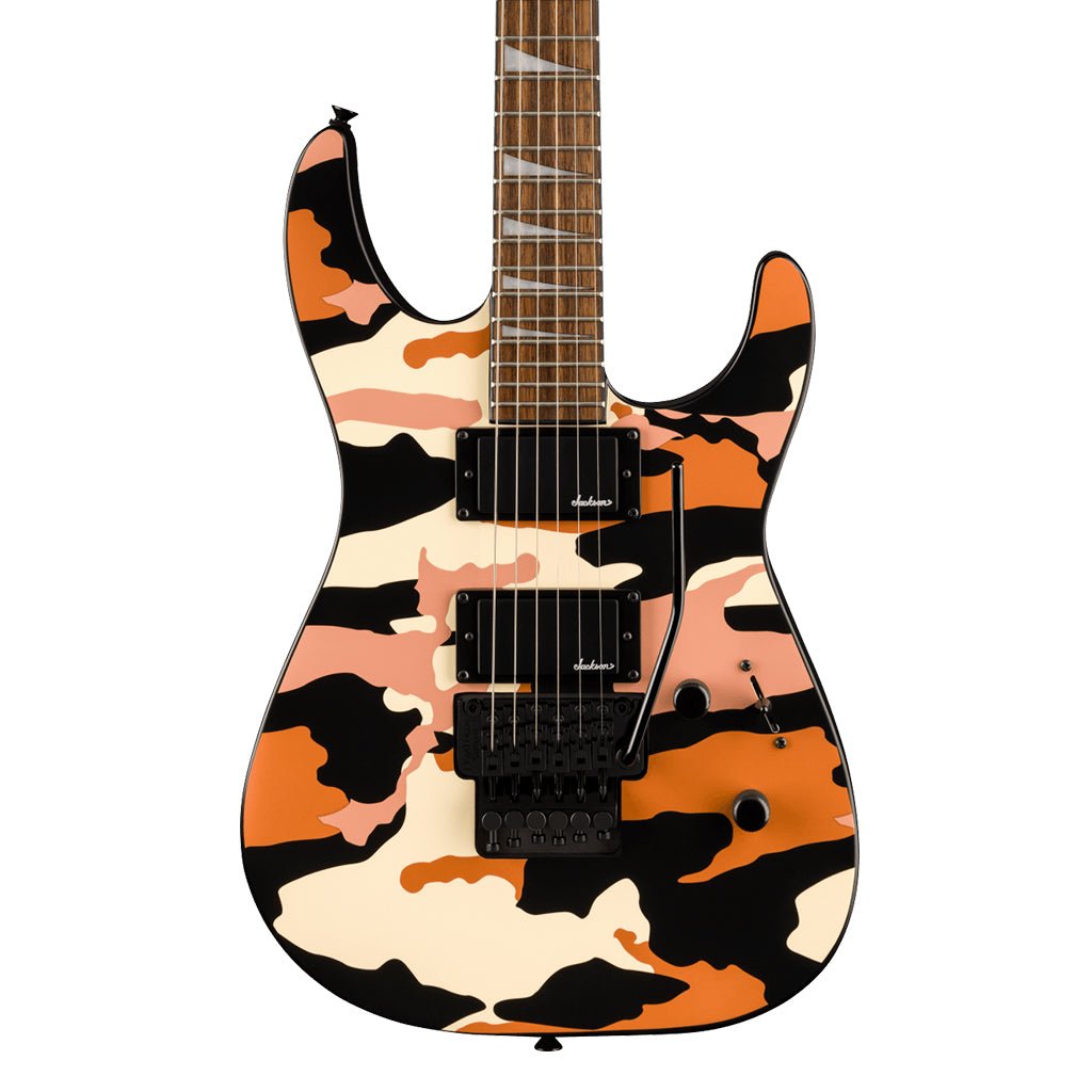 Jackson X Series Soloist SLX DX Camo Butterscotch Camo Electric Guitars Sky Music