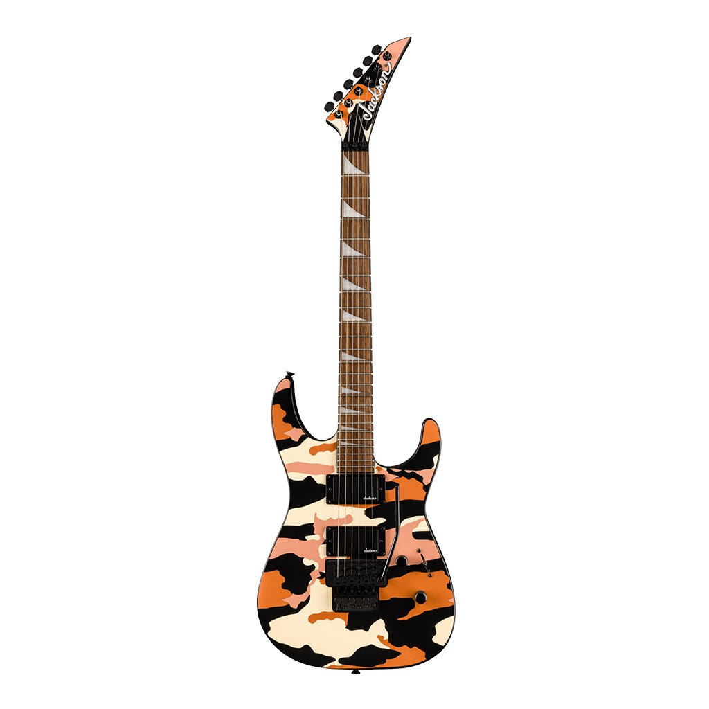Jackson X Series Soloist SLX DX Camo Butterscotch Camo Electric Guitars Sky Music