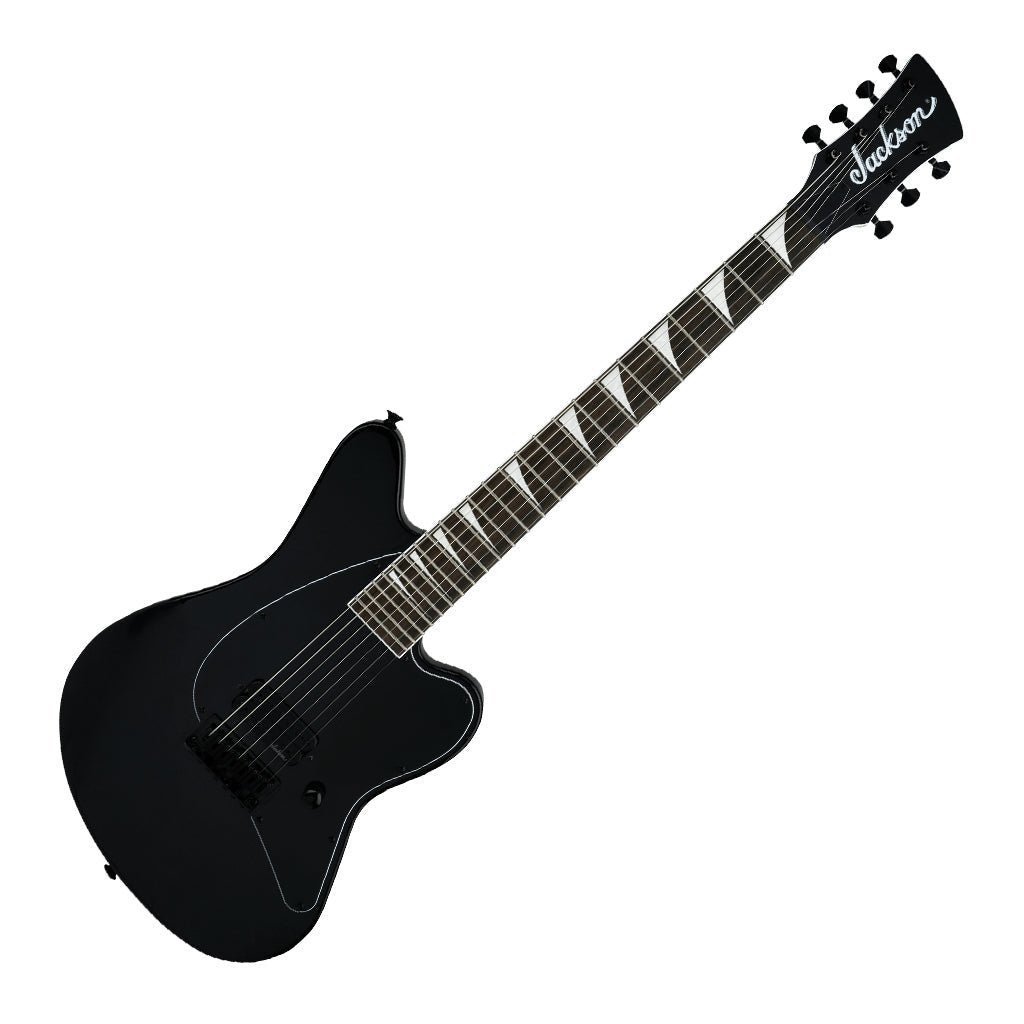 Jackson X Series Surfcaster SF HT7 Electric Guitar Laurel Fingerboard Metallic Black Electric Guitars Sky Music