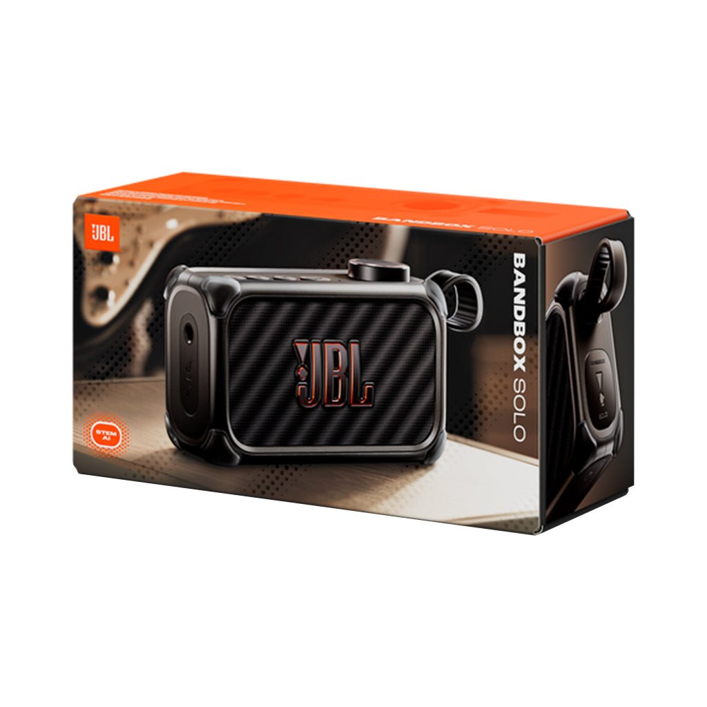 JBL BandBox Solo Portable AI-Powered Practice Amp & Speaker Electric Guitar Amplifiers Sky Music