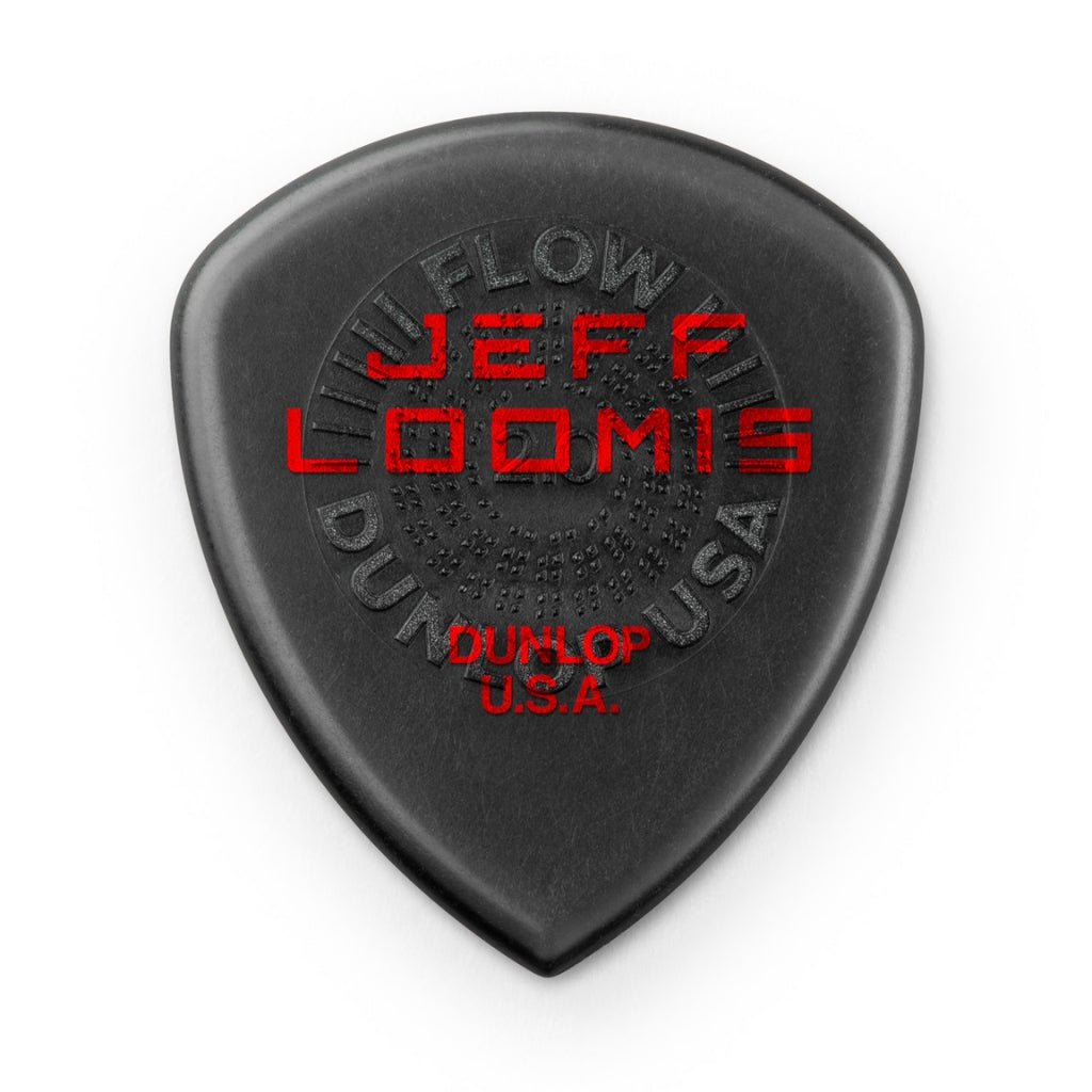 Jim Dunlop Jeff Loomis Custom Flow Jumbo Black Pick Players Pack Guitar Picks Sky Music