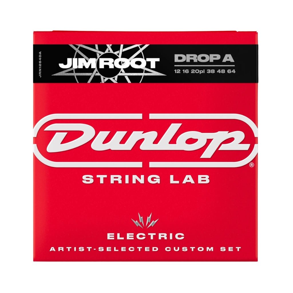 Jim Dunlop Jim Root String Lab Drop A Electric Guitar Strings - Extra Heavy Fretted Instrument Strings Sky Music