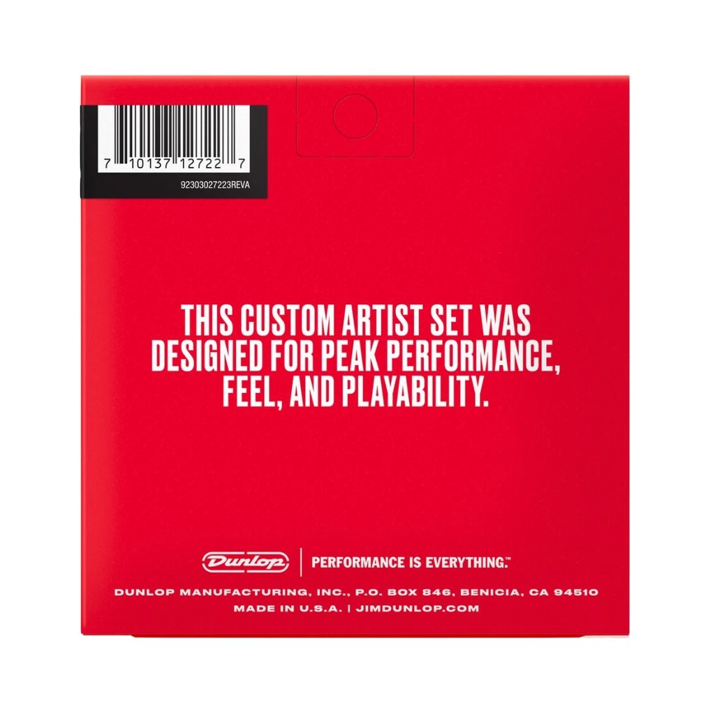 Jim Dunlop Jim Root String Lab Drop A Electric Guitar Strings - Extra Heavy Fretted Instrument Strings Sky Music
