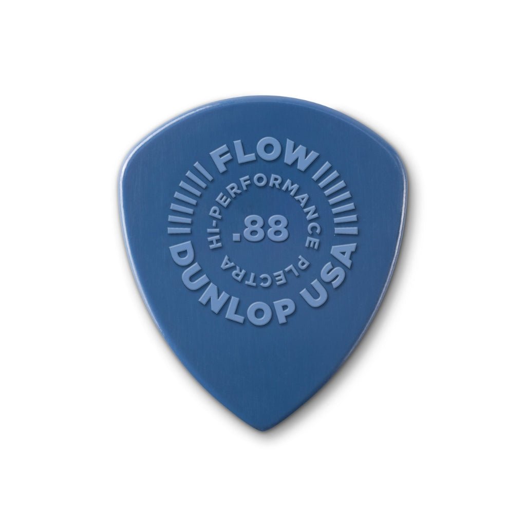Jim Dunlop JPNF88 Flow Nylon Picks - .88mm, 12 Pack Guitar Picks Sky Music