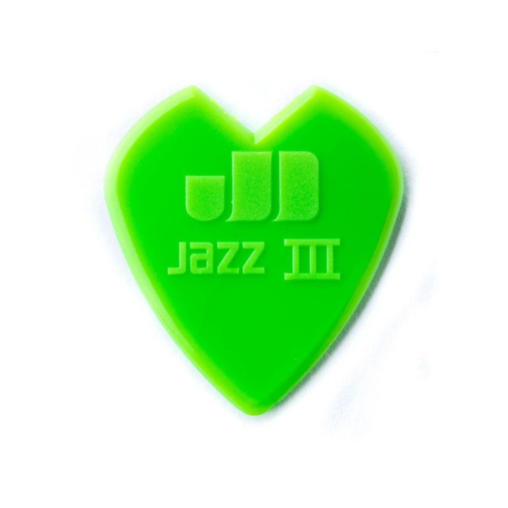Jim Dunlop JPPKH Kirk Hammett Jazz III Pick - 1.38mm, Green, 6 Pack Guitar Picks Sky Music