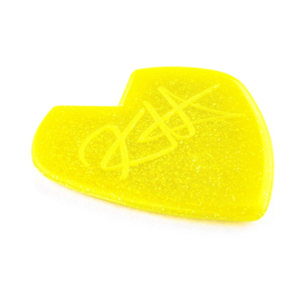 Jim Dunlop Kirk Hammett Custom Jazz III Yellow Glitter Players Pack Guitar Picks Sky Music