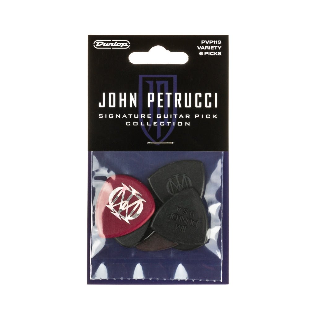 Jim Dunlop PVP119 John Petrucci Signature Pick Variety Pack - 6 Pack Guitar Picks Sky Music