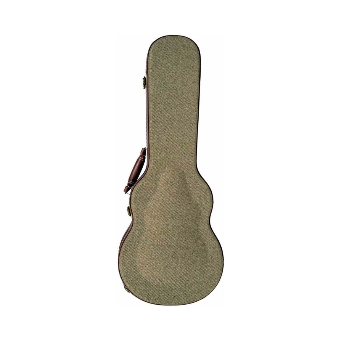 KALA OTT-AT Hardcase for Archtop Tenor Ukulele - Olive Tweed Ukulele Bags & Cases Sky Music
