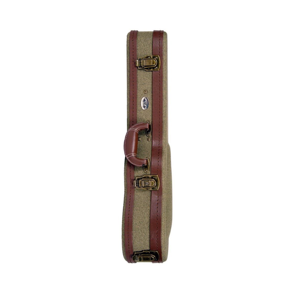 KALA OTT-AT Hardcase for Archtop Tenor Ukulele - Olive Tweed Ukulele Bags & Cases Sky Music