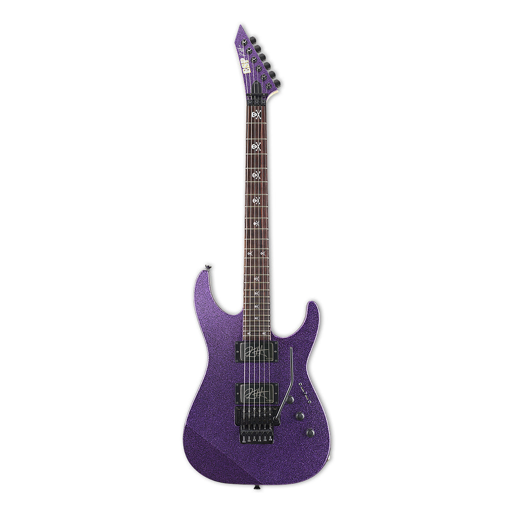 ESP Custom Shop KH-2 Kirk Hammett Signature Electric Guitar Purple Sparkle