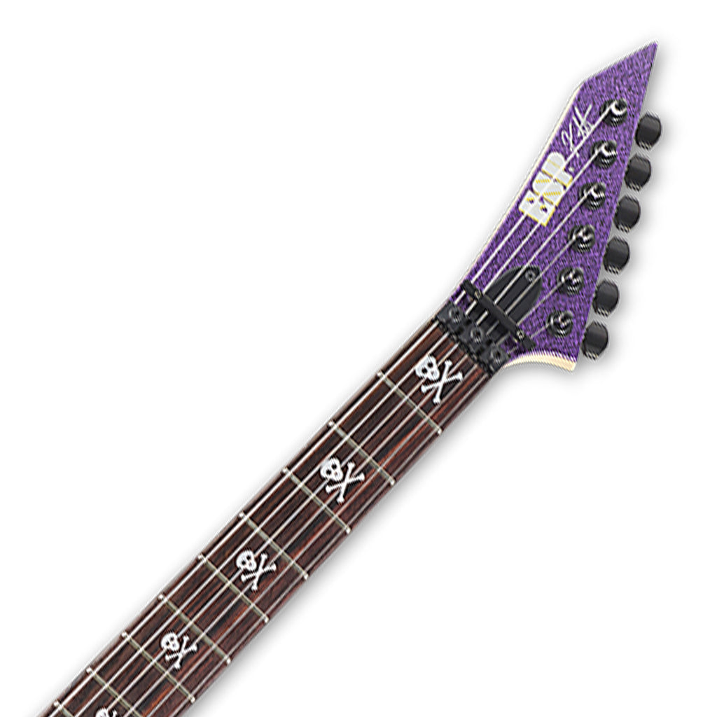 ESP Custom Shop KH-2 Kirk Hammett Signature Electric Guitar Purple Sparkle