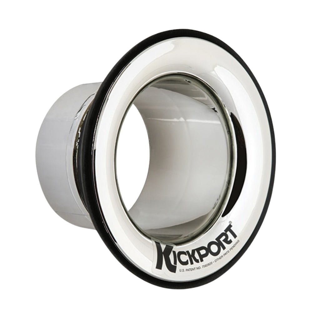KickPort Bass Drum Enhancer Chrome Drum Accessories Sky Music
