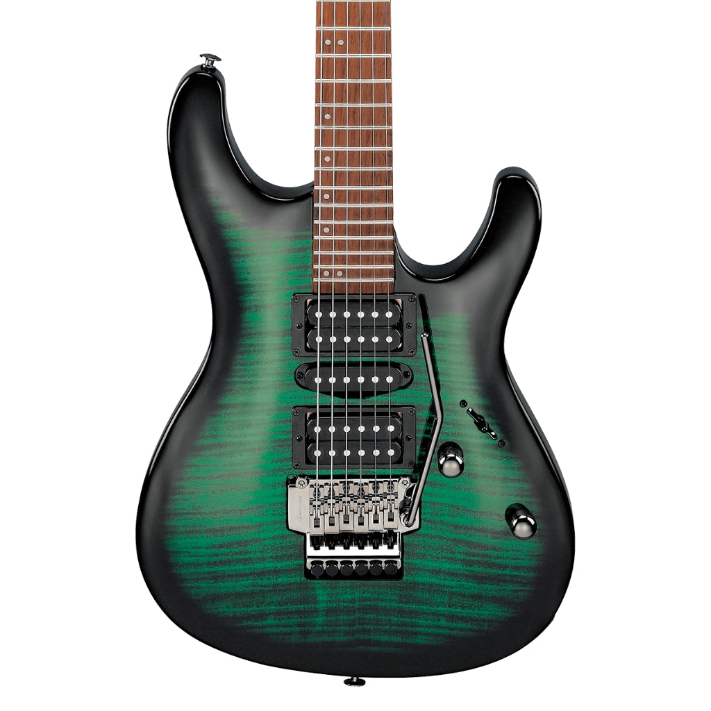 Ibanez - KIKOSP3 Kiko Signature Electric Guitar - Transparent Emerald Burst