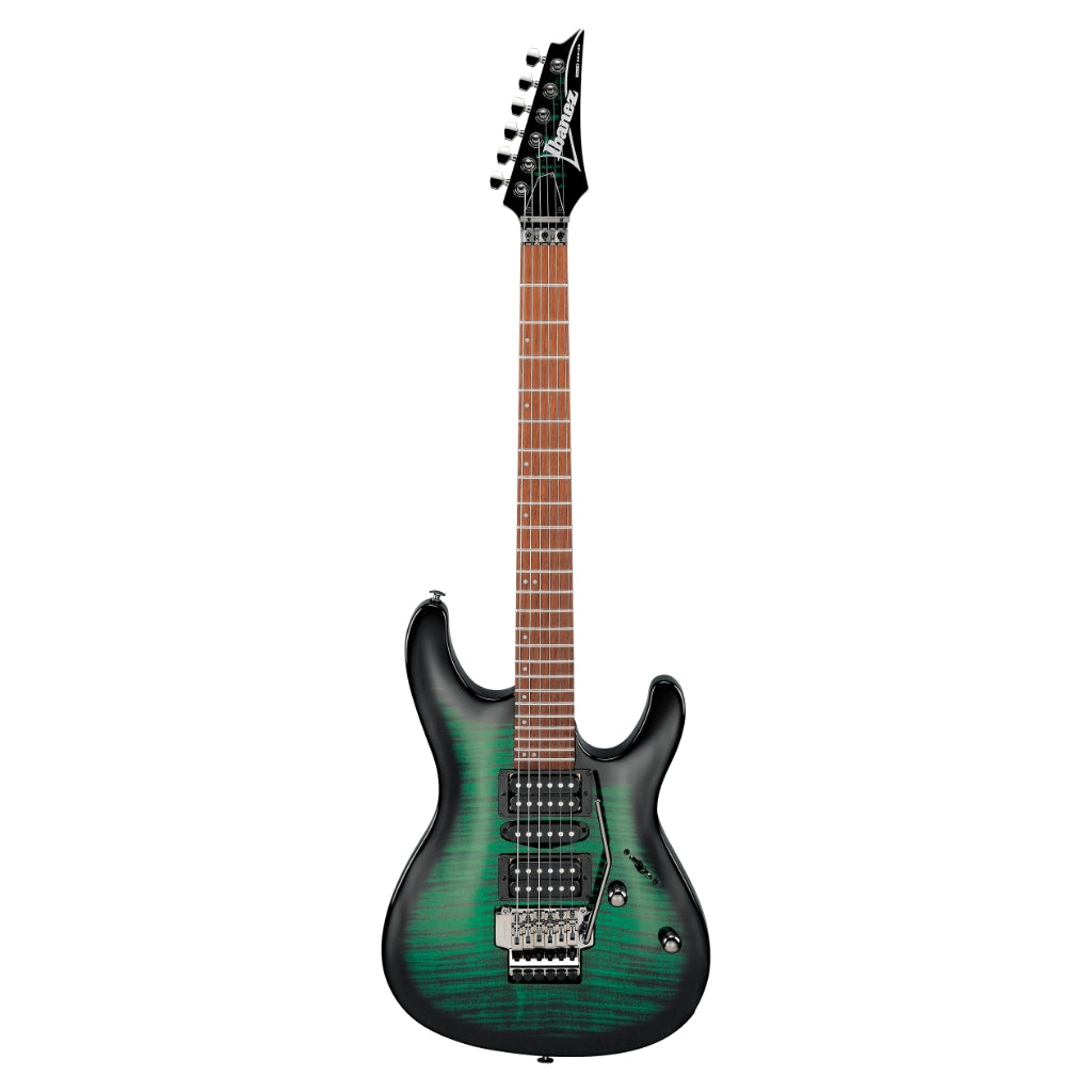 Ibanez - KIKOSP3 Kiko Signature Electric Guitar - Transparent Emerald Burst