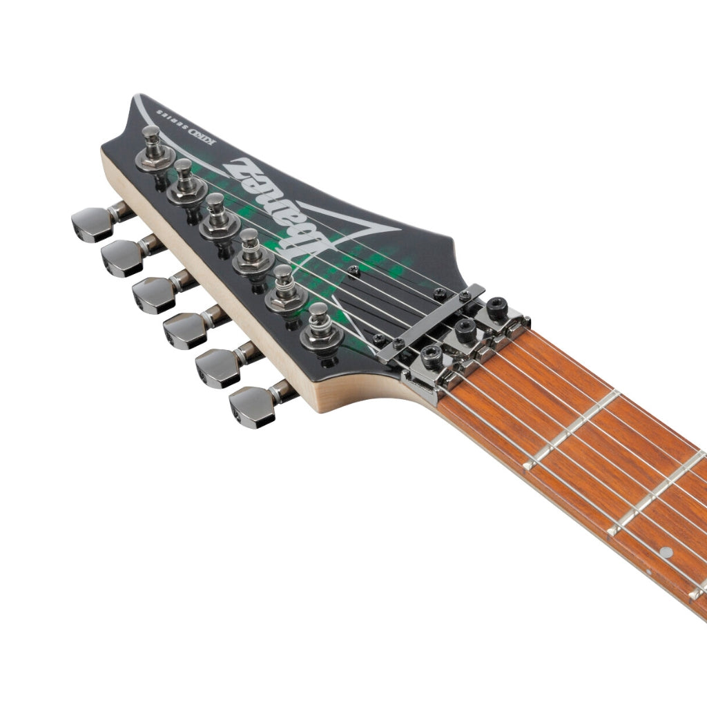 Ibanez - KIKOSP3 Kiko Signature Electric Guitar - Transparent Emerald Burst
