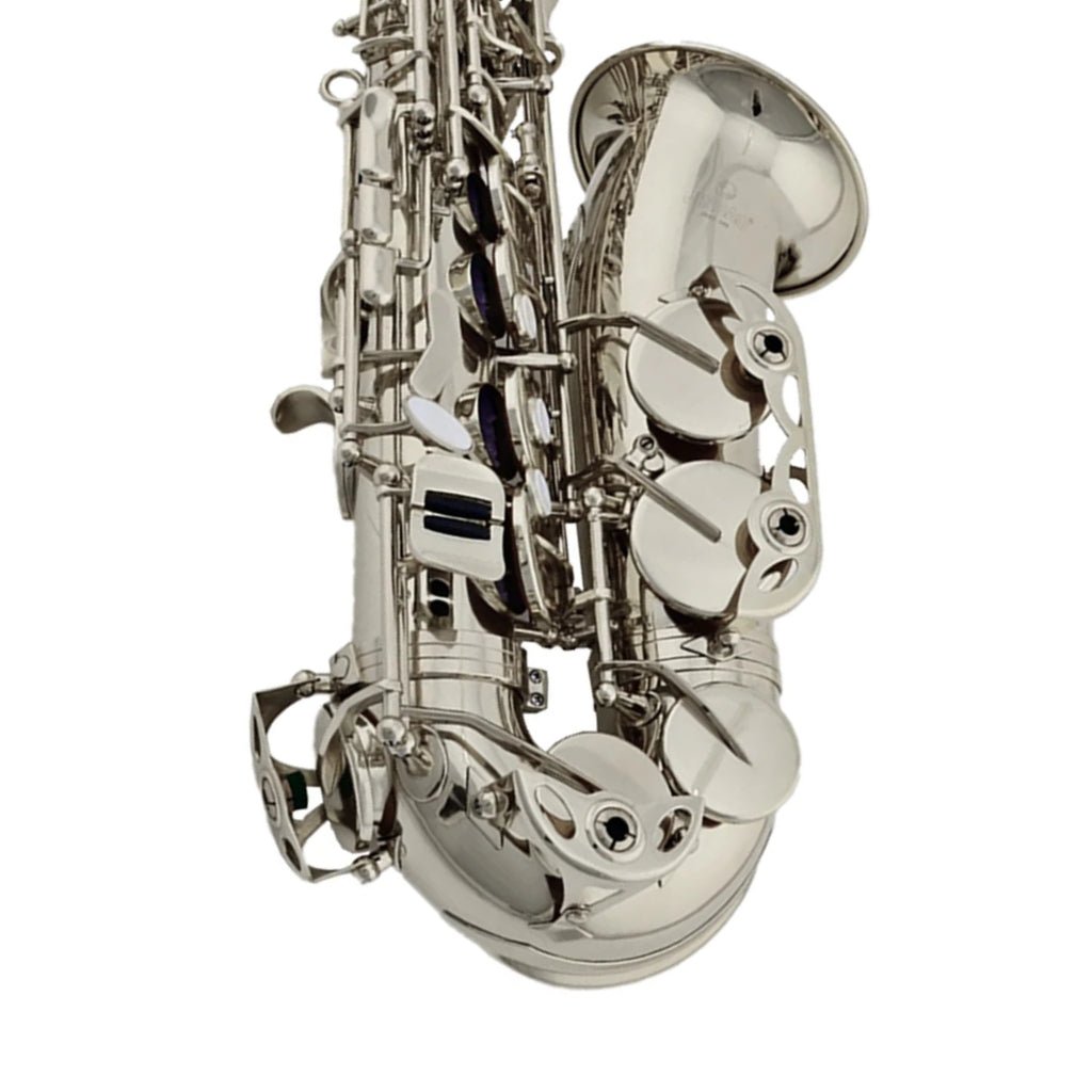 Knight Alto Soprano Saxophone AS-200 Silver with Case Saxophones Sky Music