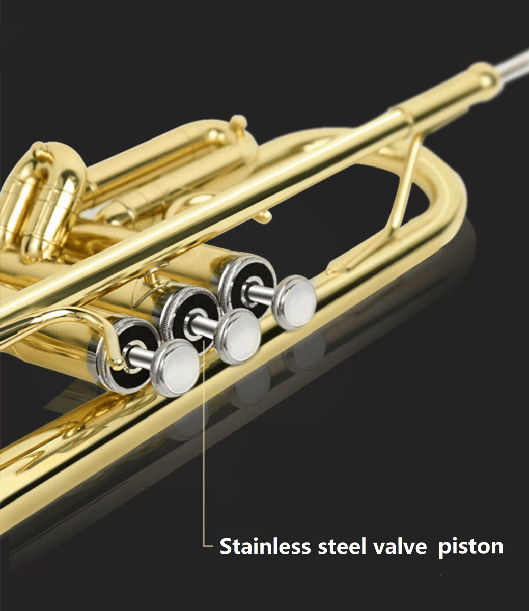 Knight High-Grade Trumpet TR-601 with Case Trumpets Sky Music