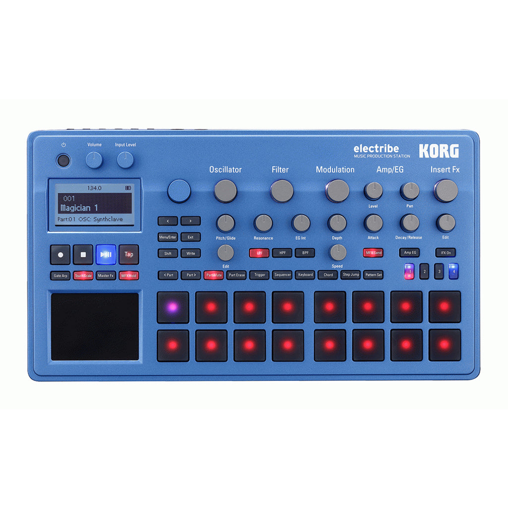 KORG electribe2 メタリックブルー Korg Electribe 2 Blue - Sky Music