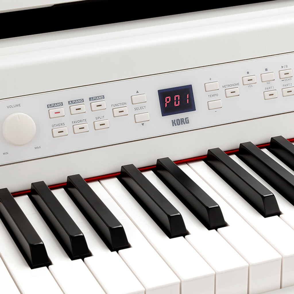 Korg G1 Air 88 Note Piano White