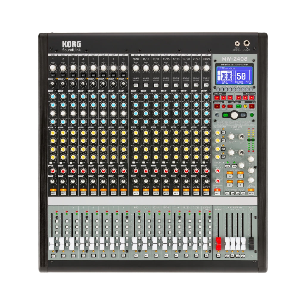 Korg - MW2408 - 24Ch Hybrid Mixer