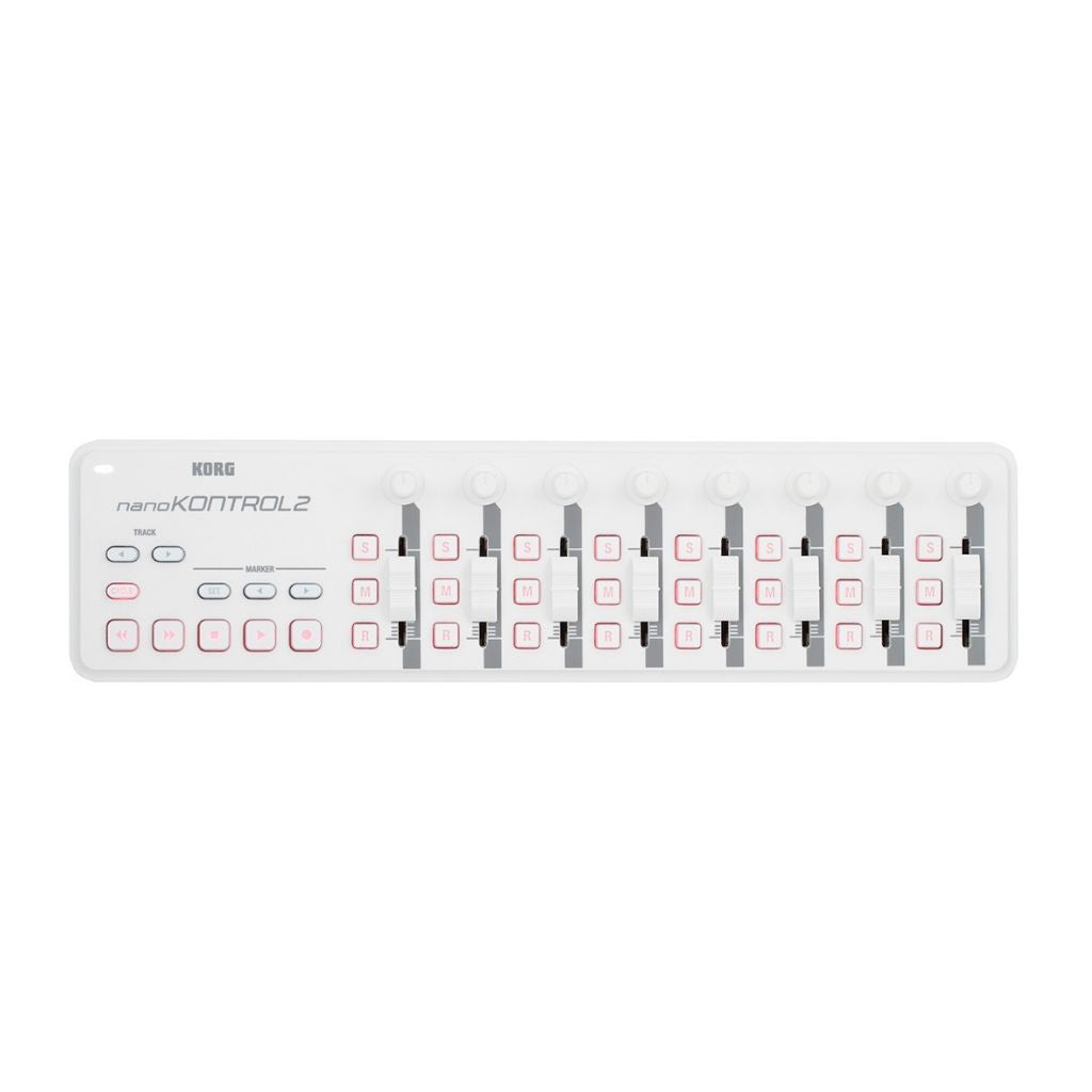 Korg - nanoKONTROL 2 - Compact USB Controller, White