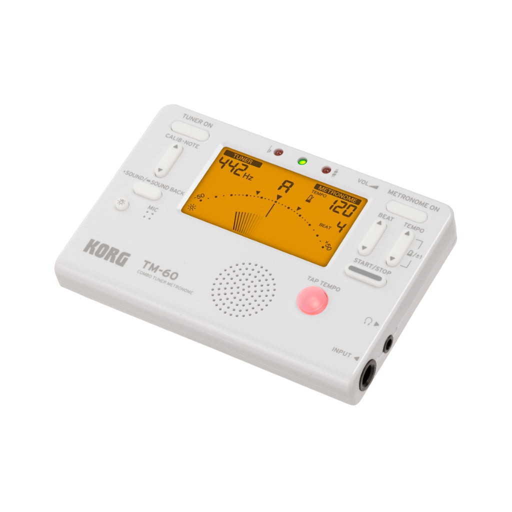 Korg - TM-60 - Tuner Metronome White