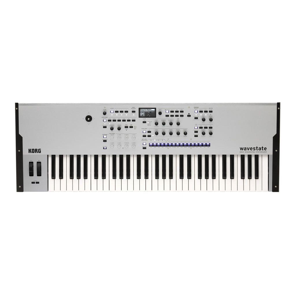 Korg Wavestate SE 61 Note Wave Sequencing Synth With Case Platinum
